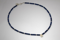 Colgante hematites azul con estrella
