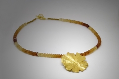 Collar Orbicular con hessonitas