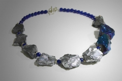 Collar cuarzo galvanizado